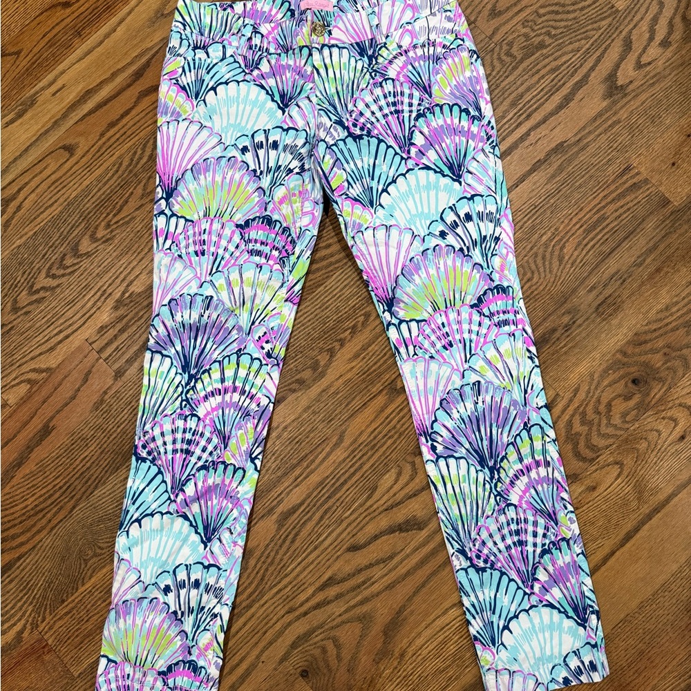 Lilly Seashell Patterned Pants - image 1